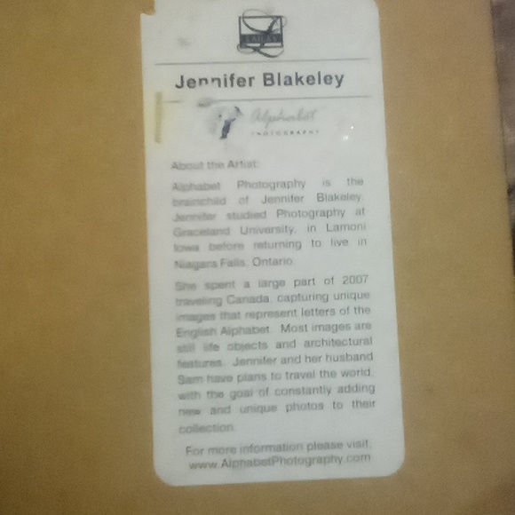 14x11" PRAY plaque by Jennifer Blakeley - Picture 5 of 5